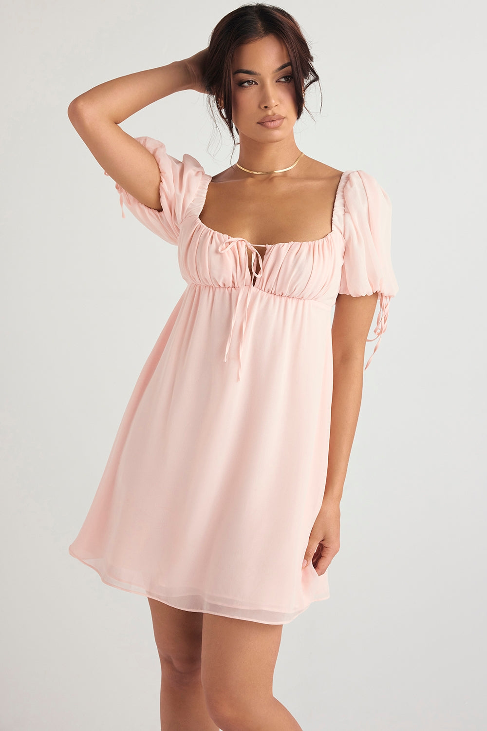 pink quartz mini dress - sale