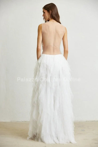 Dreamy Illusion Tulle Maxi Dress