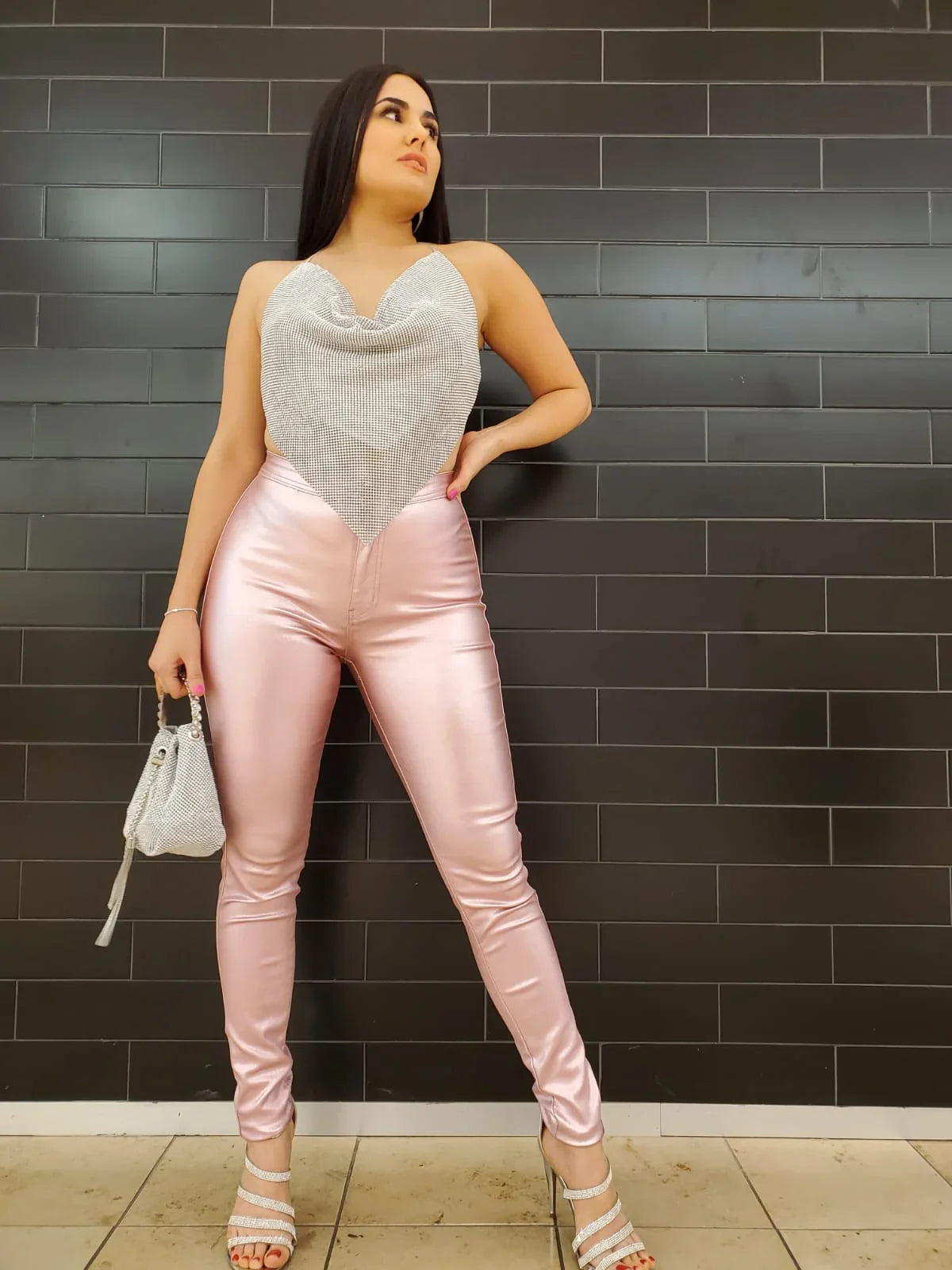 Expensive Views Metallic Rose Pants