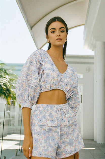 SAMPLE-Alita Shorts - Lavender