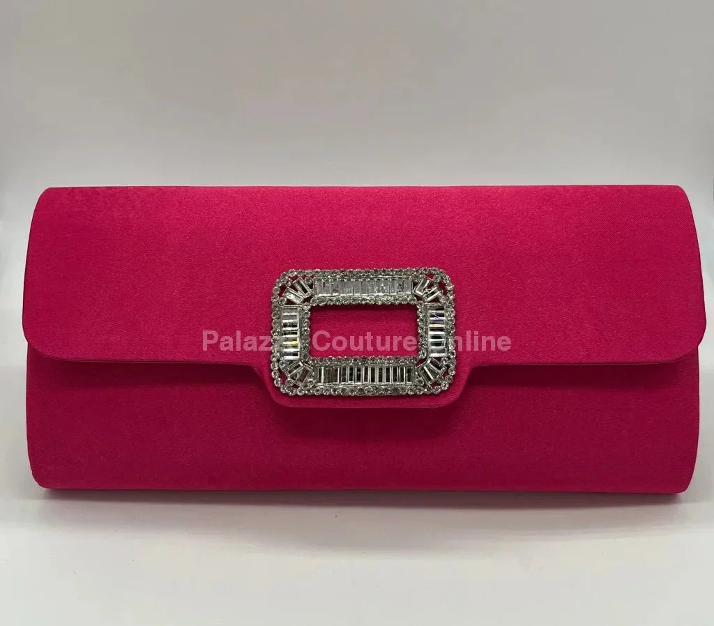 Glamour Night clutch (Fuchsia)