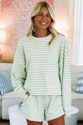 Blueberry Scones Lounge Pullover - Blue and Yellow