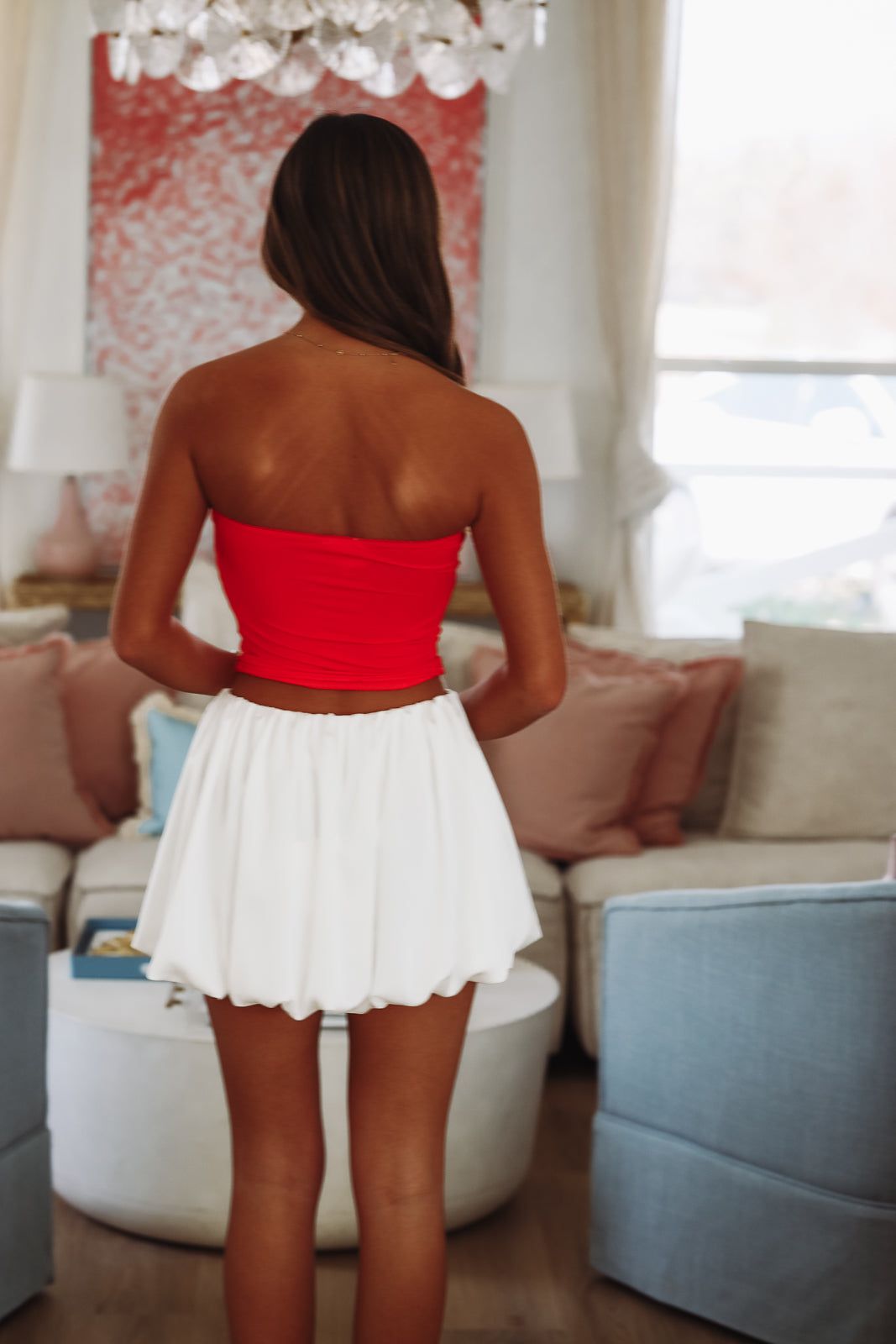 Tropez Mini Skirt - White
