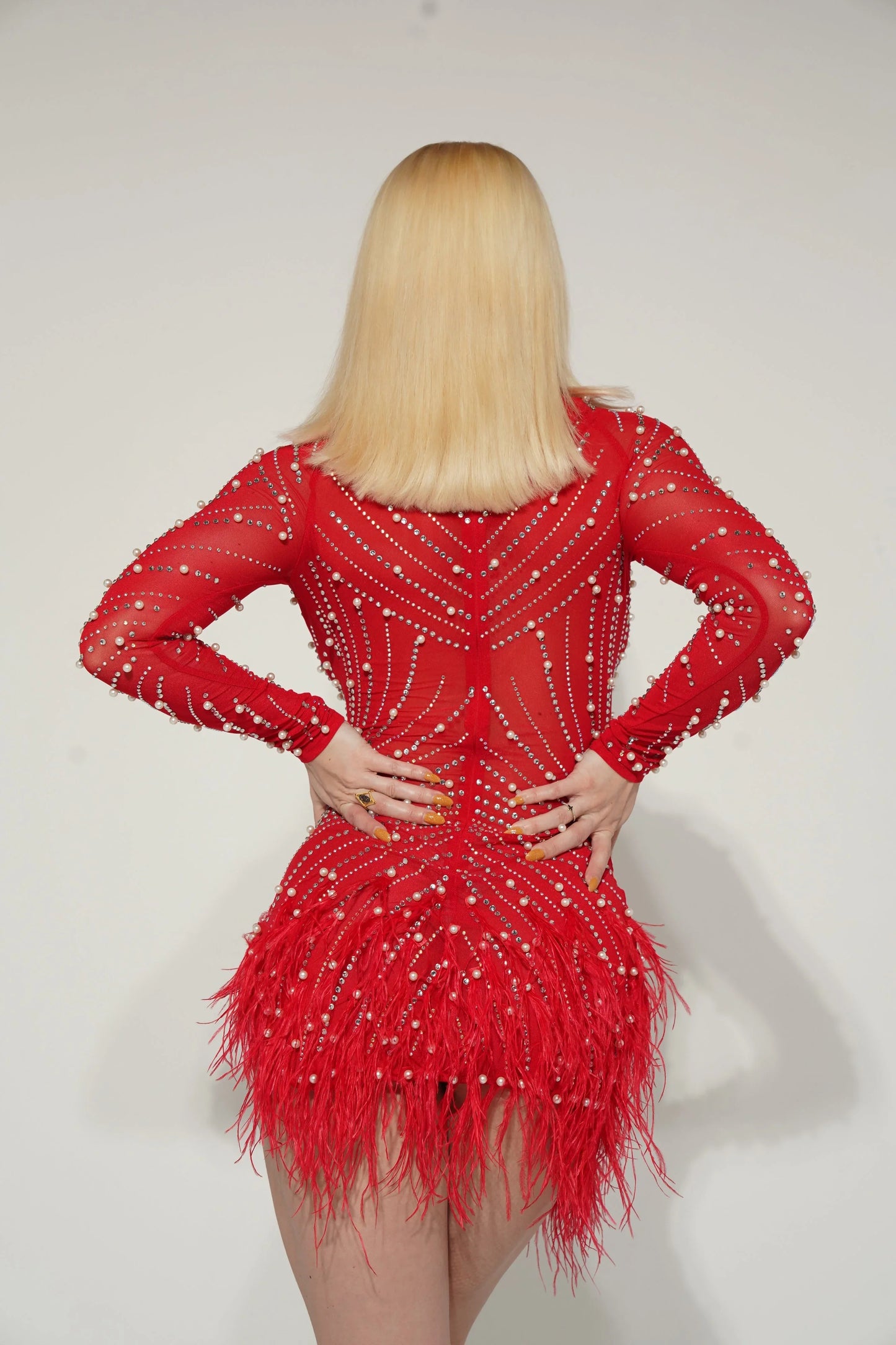 Look at Me Mini Dress (Red)