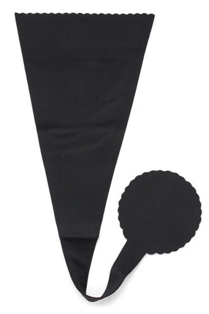 Luve Me Luv Adhesive Strapless Panty (Black)
