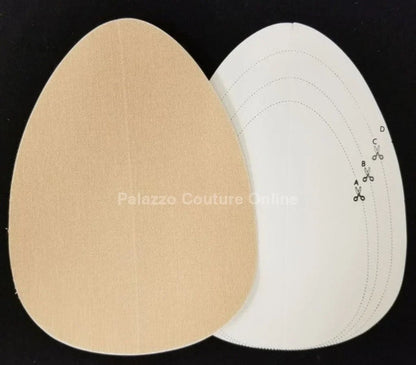 Magic Curves Disposable Adhesive Breast Lift Pasties, Nude, A-D Size, 3 Pairs