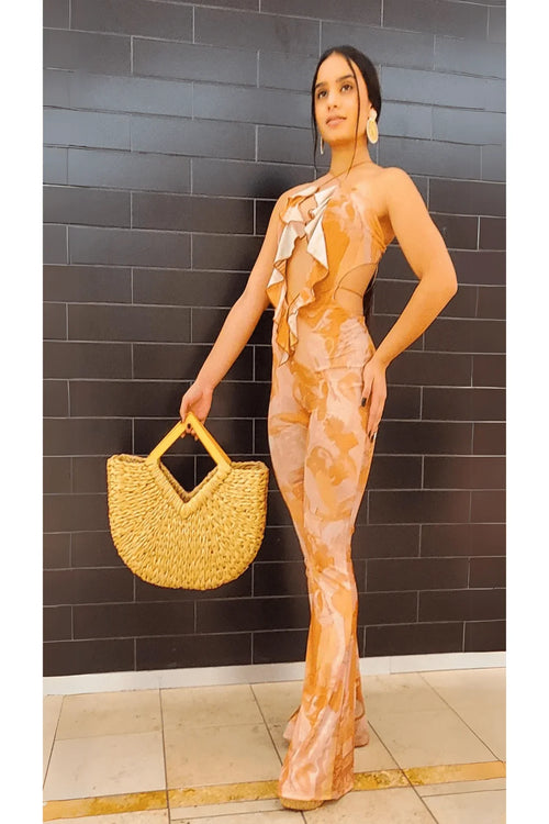 Mesh Seduction Mesh Jumpsuit with Stretch