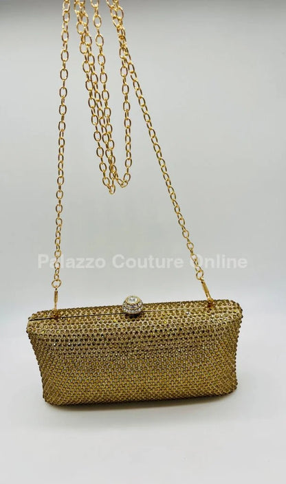 Monaco Cluth Rhinestone (Gold)