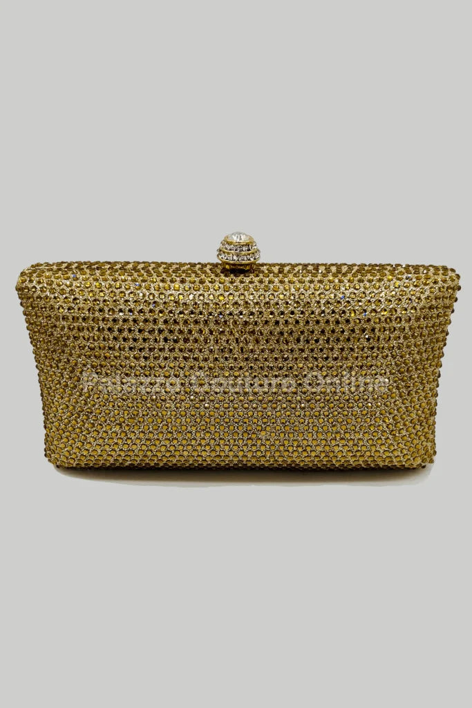 Monaco Cluth Rhinestone (Gold)