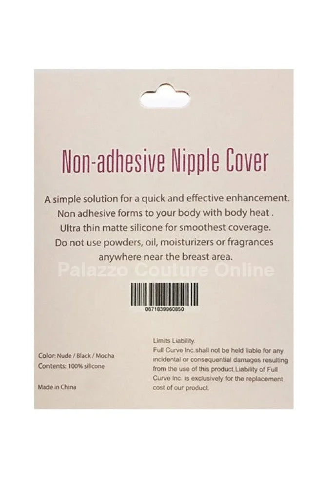 Non Adhesive Reusable Nipple Cover