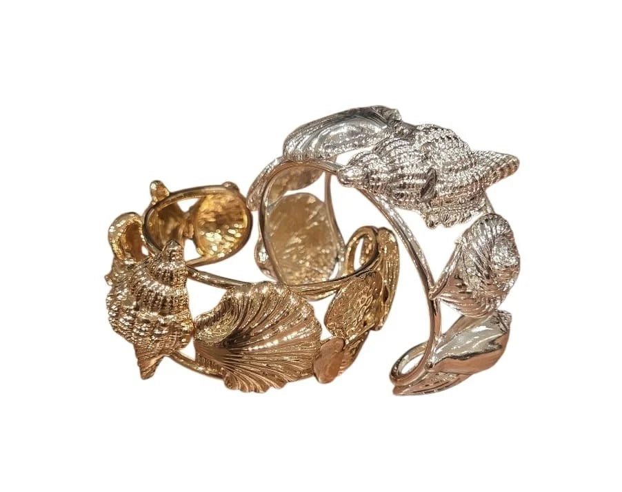 Ocean Tresure Cuff - Gold