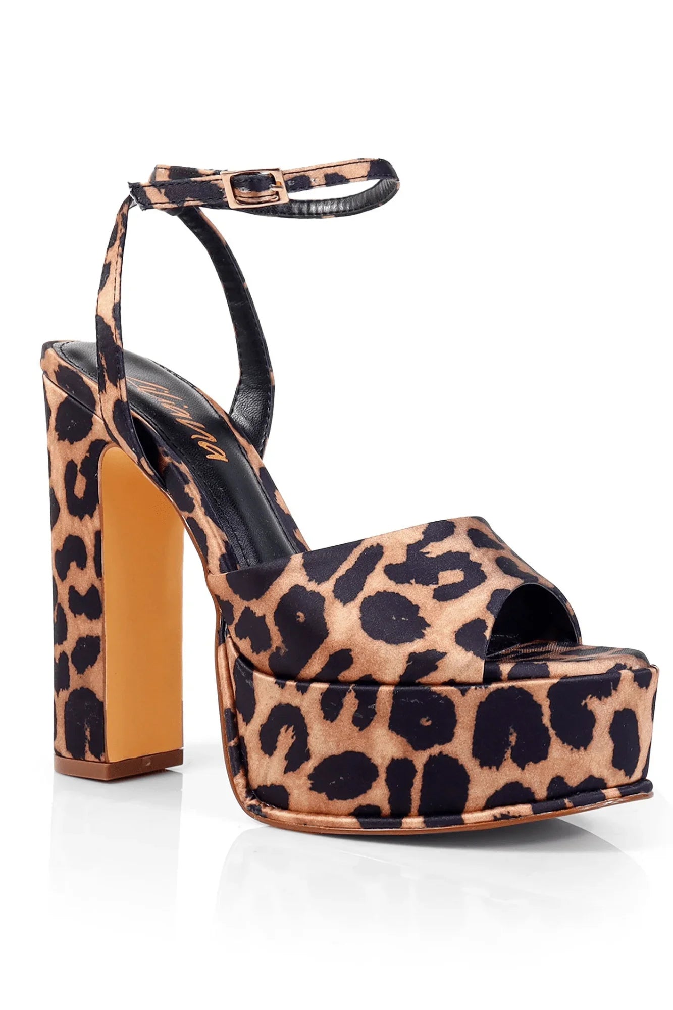 Platform Josy 6 Chunky Heels (Leopard)