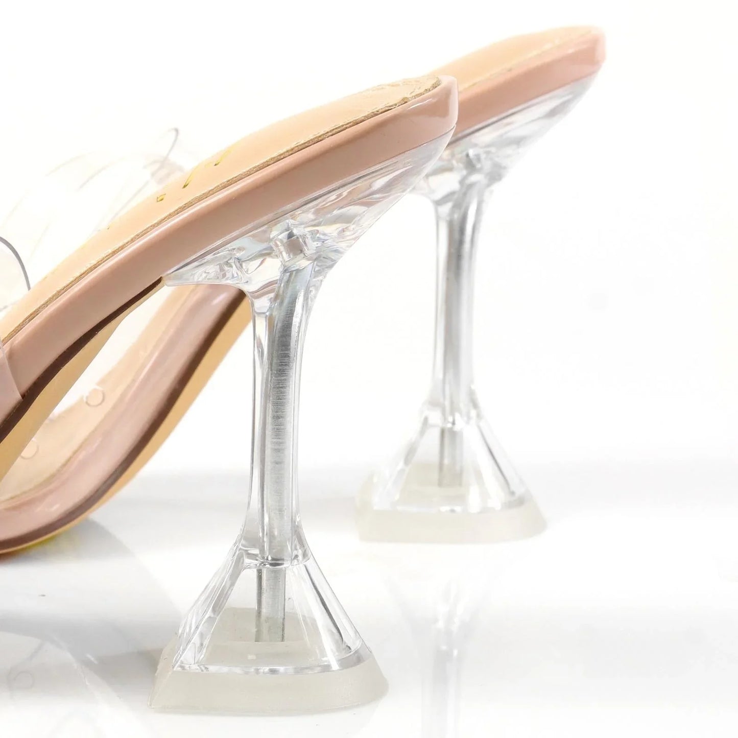 Quartz Bella Slingback Heels - Black