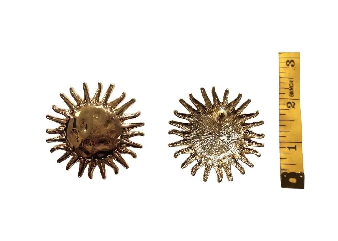 Radiant Sun Statement Earrings