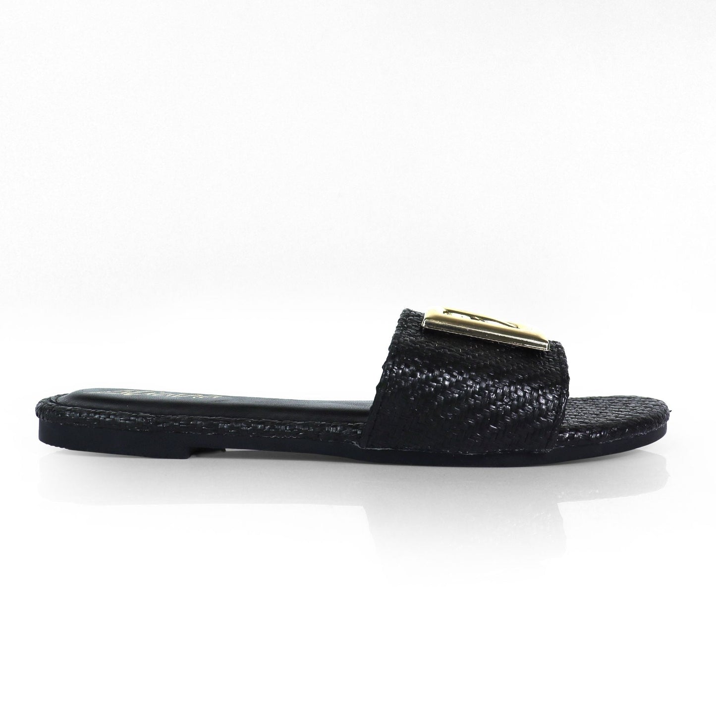 Ray Slide Sandal Black