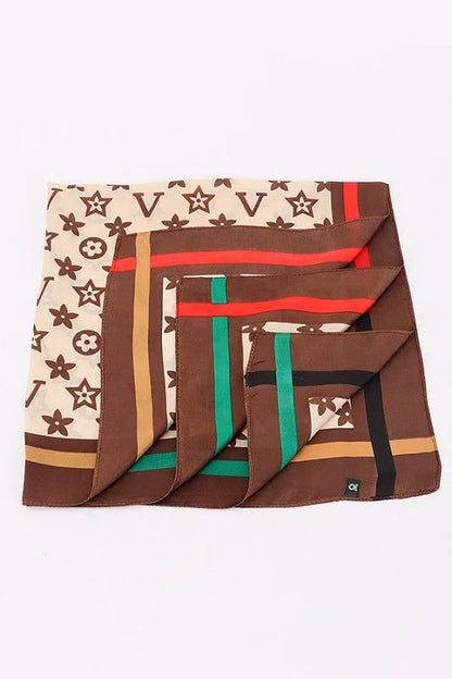 Signature Print Luxe Bandana