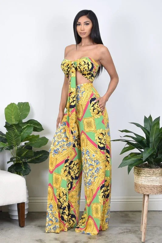 Take me to Honolulu Pants Set