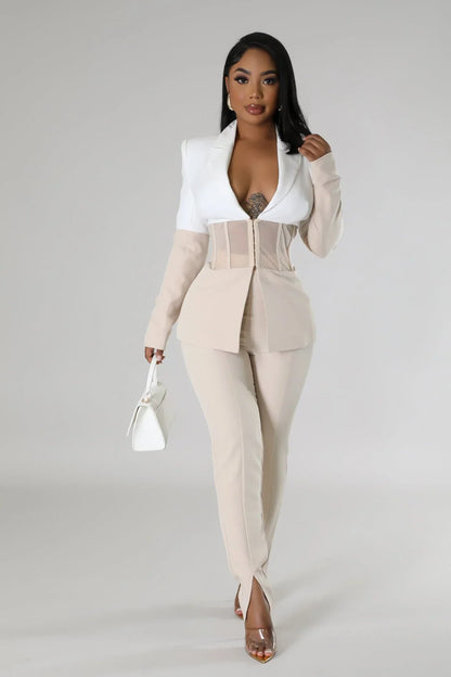 Two Piece Pant Set – First Class Pant Set