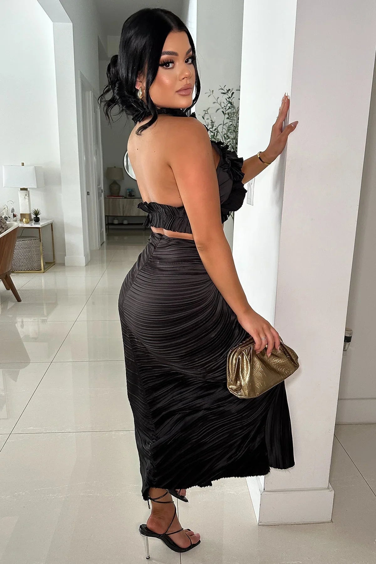 Vixen Skirt Set (Black)